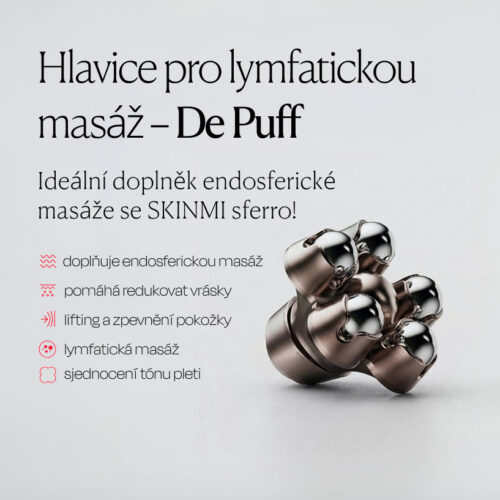 Hlavice pro lymfatickou masáž – De Puff